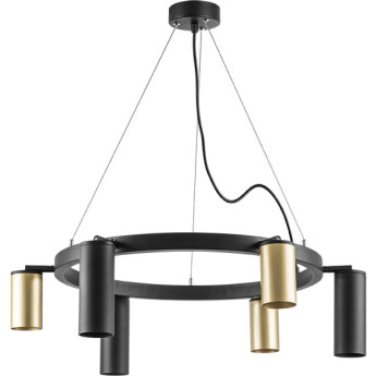 Люстра LIGHTSTAR RULLO черный/золото, LR016403873
