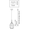 Подвес LIGHTSTAR AGOLA 810020