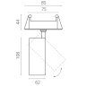 Светильник LIGHTSTAR ALTA BASE A5147RS