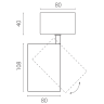 Светильник LIGHTSTAR ALTA BASE A5337SO