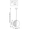Светильник подвесной LIGHTSTAR Fermo 724014
